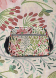 Aline Bowler Bag - White Wild Garden