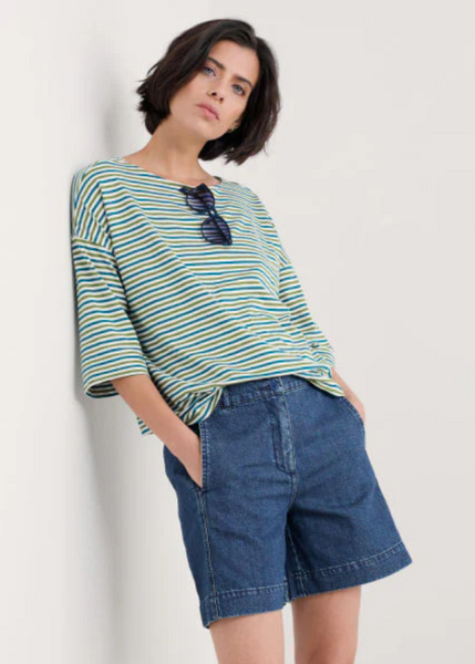 Tremayne Quay Top - Pellitras Dark Citron