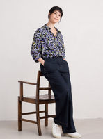 Hope Cottage Blouse - Headland Collage Maritime