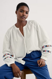 Weaving Sea Shirt - Chalk