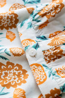 Hope Cottage Blouse - Marigold Woodblock Chalk
