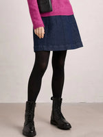 Rolling Sands Skirt- Dark Rinse Wash
