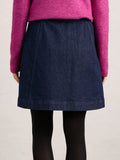 Rolling Sands Skirt- Dark Rinse Wash