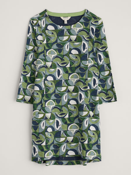 Shore Foraging Tunic - Land Forms Cut Grass