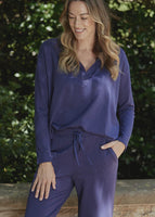 Terry Bamboo Stevie Top - Indigo