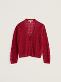 Sweet Day Cardigan - Boat Red