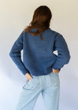 Swirl Cardigan - Pacific Blue
