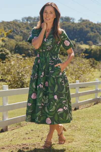 Tori Dress -Cottage Garden