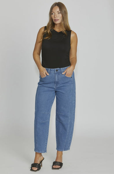 NL Truro Barrel Jeans - Denim