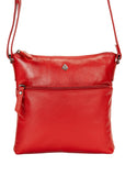 Maple Crossbody Shoulder Bag - Red
