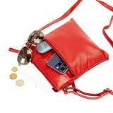 Maple Crossbody Shoulder Bag - Red