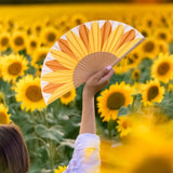 Hand Fan w/ Gift Box - Sunflowers