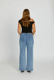 NL Victory Wide Leg Floor Grazer Jeans - Denim