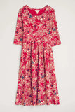 Veronica Dress - Winter Camellia