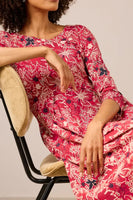 Veronica Dress - Winter Camellia