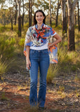 Merino Wool Scarf - Antipodean Haze
