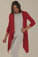 Waterfall Cardigan - Red