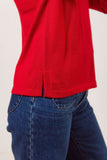 Merino Crew Neck Sweater - Red