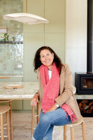 Wool Check Scarf - Kristen