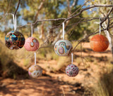 Sandra Teece Tin Bauble - Large