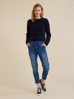 Pull-On Denim Jeans - Light Wash