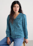Ysella Top - Flax Flower Horizon