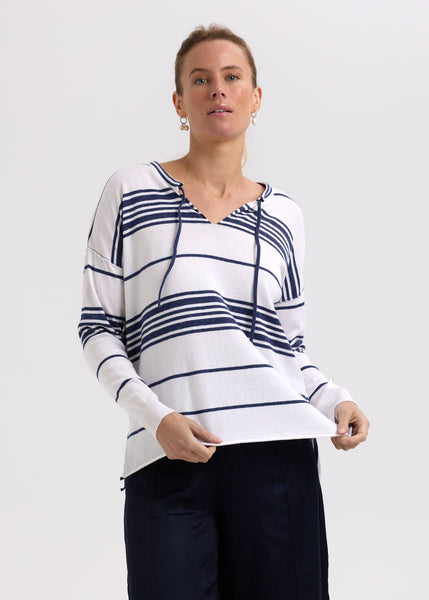 Beach Bum Jumper - White