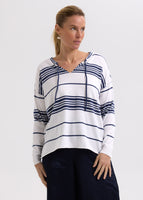 Beach Bum Jumper - White