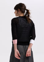 Holey Cardigan - Black