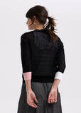 Holey Cardigan - Black