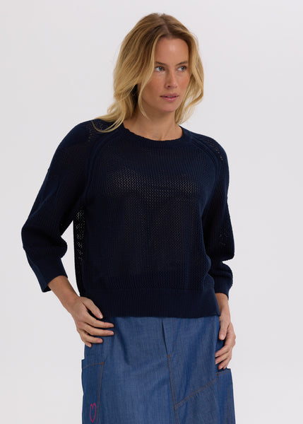 Hearts On My Sleeve - Navy
