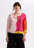 Thread Detail Cardigan - Blush