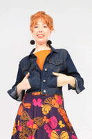 Hendrix Denim Jacket - Blue Tencel
