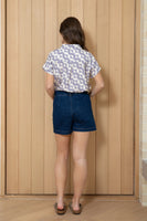 Denim High Waist Shorts