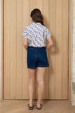Denim High Waist Shorts