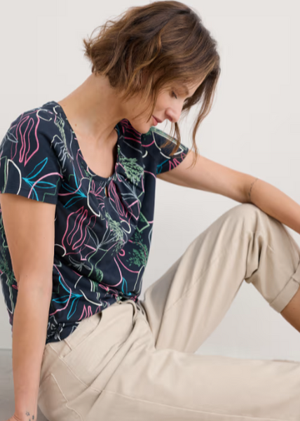 Appletree T-Shrt - Garden Lines Maritime