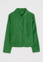 Arame Linen Jacket - Hedgerow