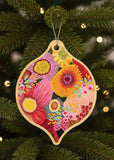 Kirsten Katz Wooden Christmas Baubles