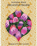 Kirsten Katz Wooden Christmas Baubles