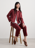Carnon Downs Jacket - Forest Garden Dark Cinnamon