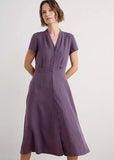 Carved Wood Dress - Sloe