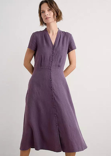 Carved Wood Dress - Sloe
