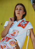 Rodeo Patch Cap Sleeve Shirt