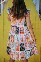 Rodeo Print Mini Sundress