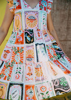 Rodeo Print Mini Sundress