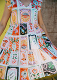Rodeo Print Mini Sundress