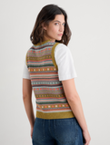 Cove Cottage Vest - Carved Relief Pear Multi