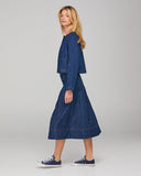 Fumiko Skirt - Dark Denim