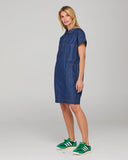 Fumiko Dress - Dark Denim