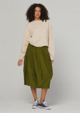 Cord Guru Skirt - Olive Green